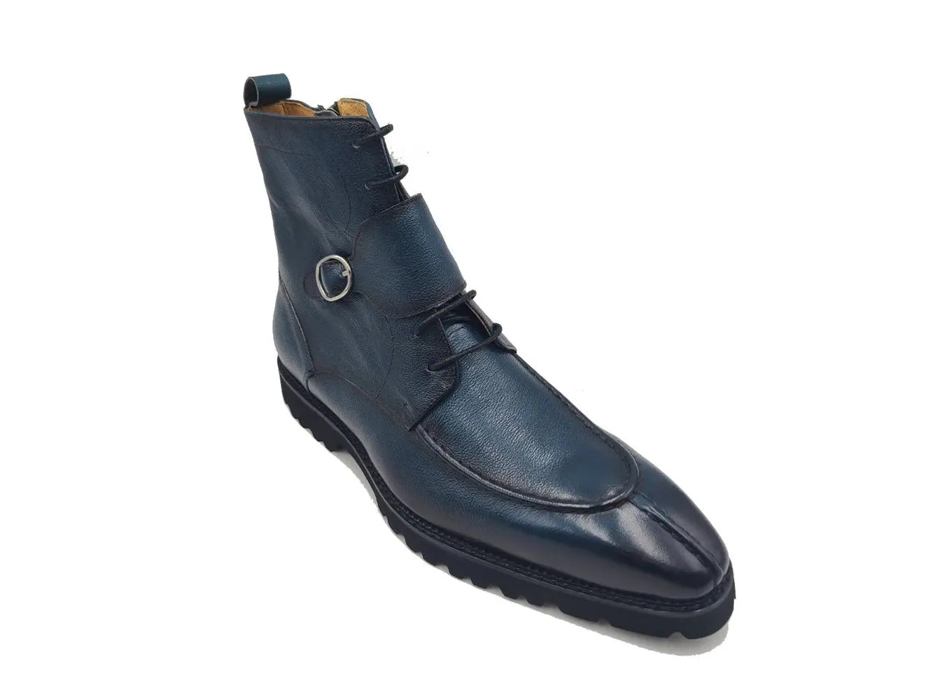 Carrucci Rugged Split Toe Lace-up Boot - 7.5