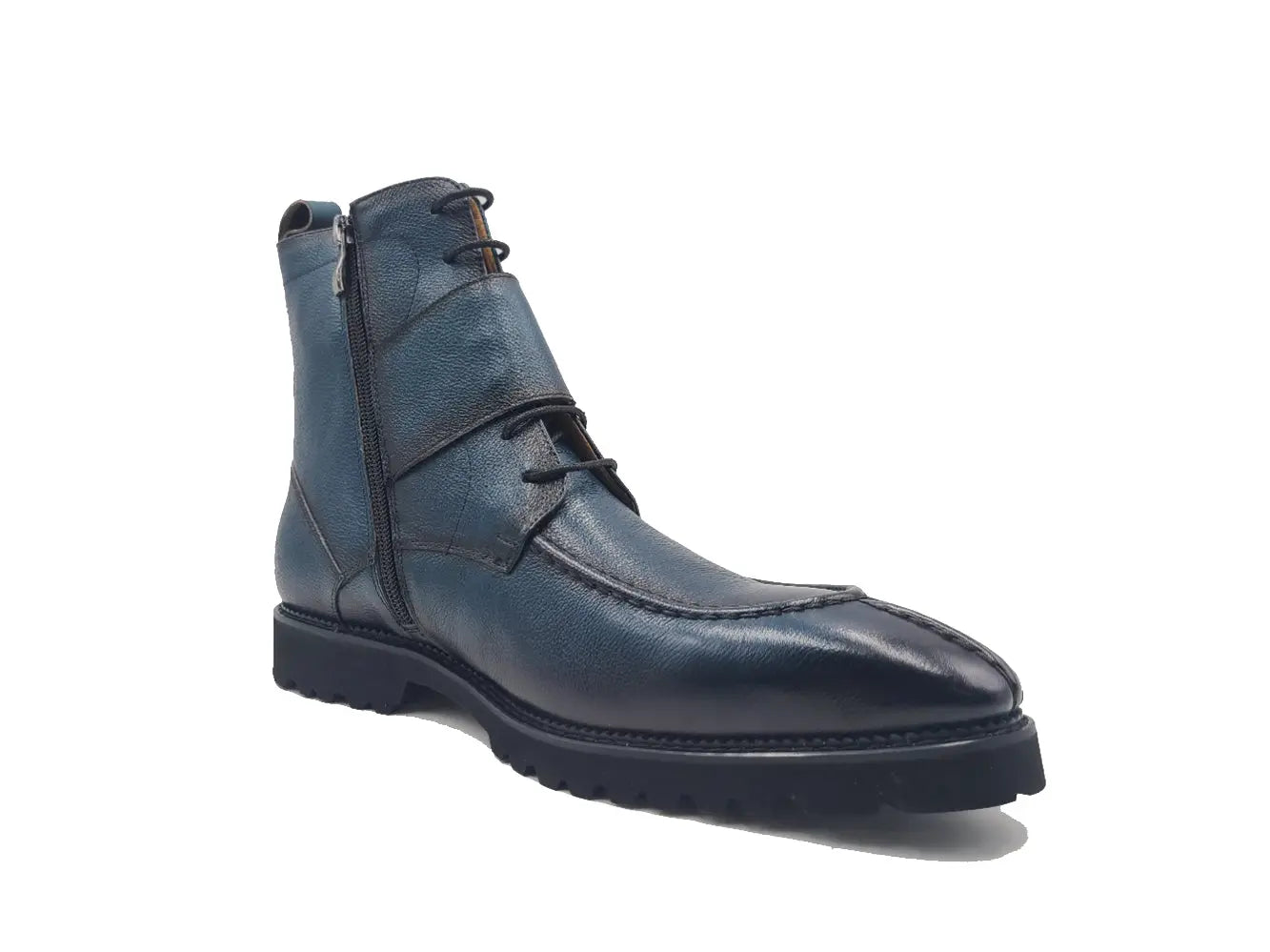 Carrucci Rugged Split Toe Lace-up Boot - 7.5