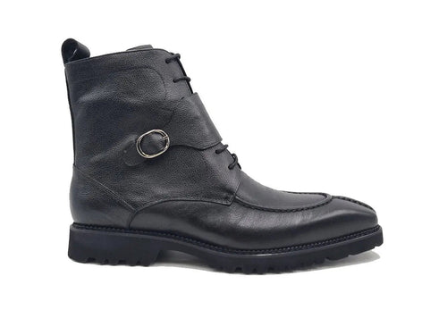 Carrucci Rugged Split Toe Lace-up Boot