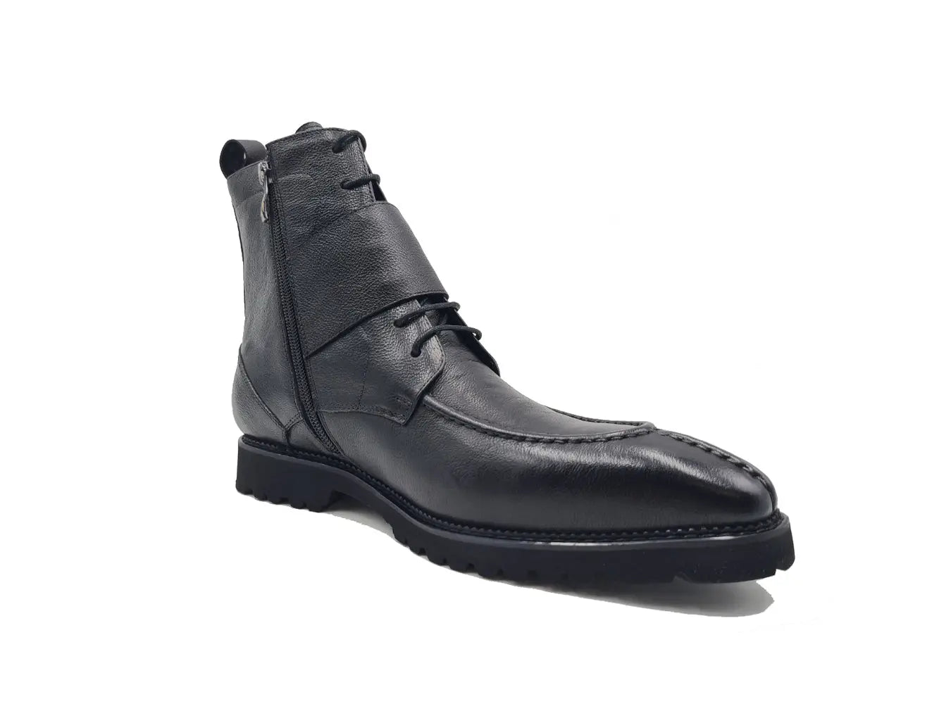 Carrucci Rugged Split Toe Lace-up Boot - 7.5