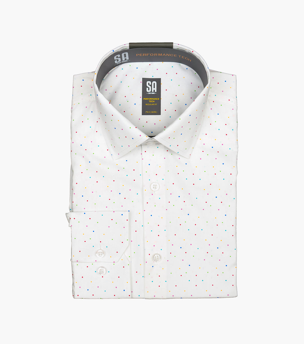 Stacy Adams McCarthy Dress Shirt Spread Collar by Stacy Adams Shoes