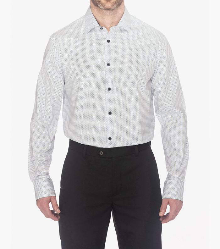 DEGNAN DRESS SHIRT Spread Collar