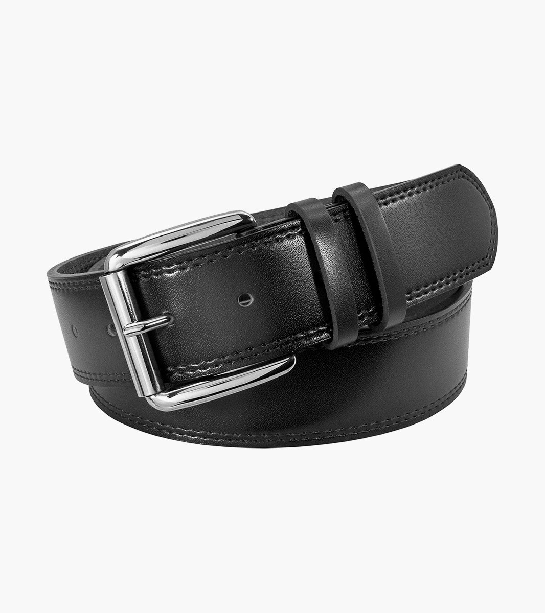 Stacy Adams Dylan Genuine Leather Belt by Stacy Adams Shoes - 32