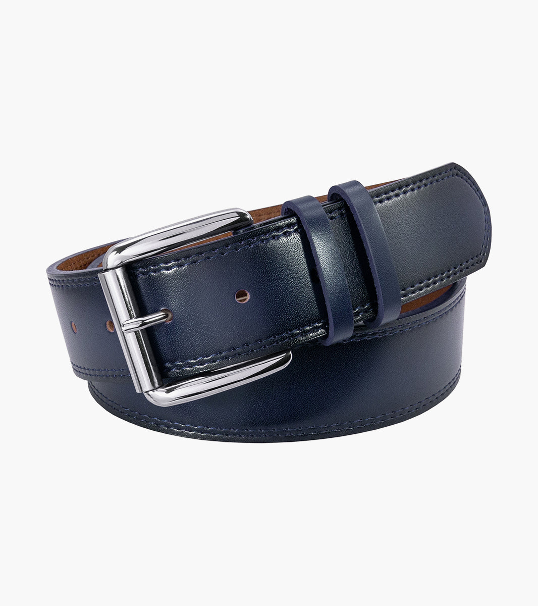 Stacy Adams Dylan Genuine Leather Belt by Stacy Adams Shoes