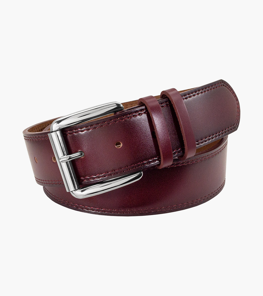 Stacy Adams Dylan Genuine Leather Belt by Stacy Adams Shoes