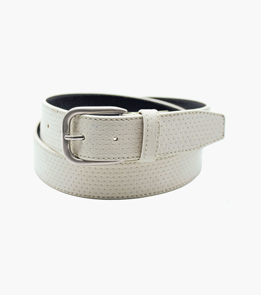 Stacy Adams Felix Micro-Perf Belt by Stacy Adams Shoes - 32