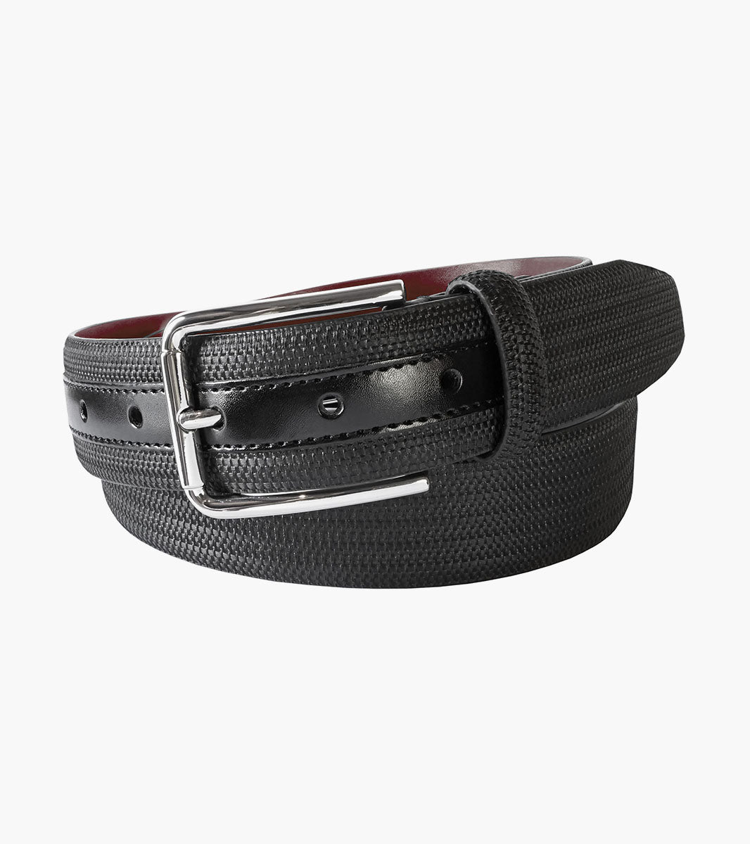 Stacy Adams Mobley Patterned Belt by Stacy Adams Shoes - 32