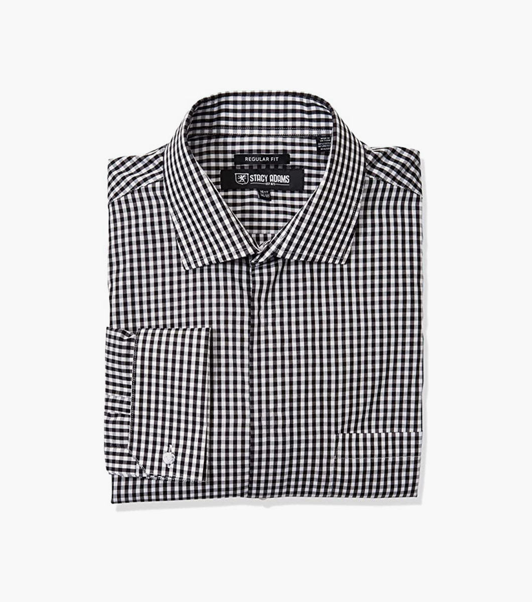 Stacy Adams Sarasota Dress Shirt Point Collar by Stacy Adams Shoes - 15