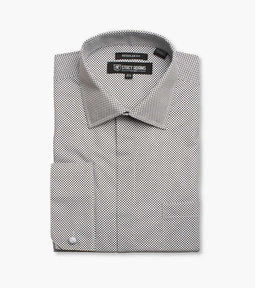 SERGIO DOTS DRESS SHIRT Point Collar