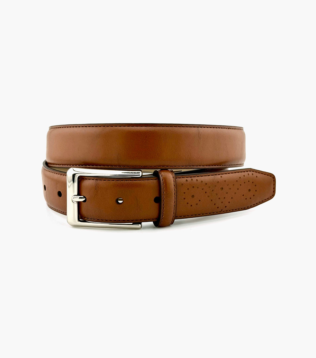 Stacy Adams Arlo Feather Edge Belt by Stacy Adams Shoes - 32