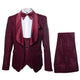 Rossi Man RM1253 – Formal 3-Piece Smoking Style Tuxedo for Men