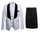 Rossi Man RM1444 â€“ Slim Fit Smoking Style 3-Piece Formal Tuxedo for Men