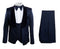 Rossi Man RM1445 – Classic Smoking Style 3-Piece Formal Tuxedo for Men
