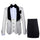 Rossi Man RM1449 Formal 3-Piece Smoking Style Tuxedo for Men