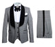 Rossi Man RM1295 – Classic 3-Piece Smoking Tuxedo for Men