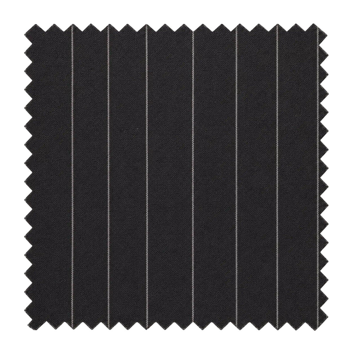 Tuscany Collection Pinstripe Fabric - Black