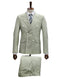 Sage Elegance Double-Breasted Suit Set