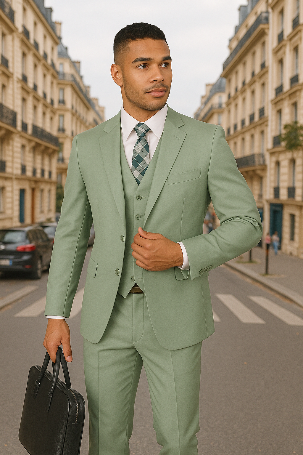Sage Green Suits -  Light Green Suit - Summer Color Suit - 38 Short Jacket+32 Waist Adjustable 28to34)(Height: 5’4”to5’7”)(Neck 15-16.5)S-M)