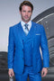 Big and Tall Suit - Sapphire Big and Tall Modern Fit 3 PC Suit