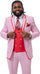 Seersucker Suit - Red Suit - Summer Pinstripe Suit - Single Breasted Modern Fit