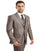 Missionary Mormon Quality Suit - Business Sharkskin Style in Color Grey