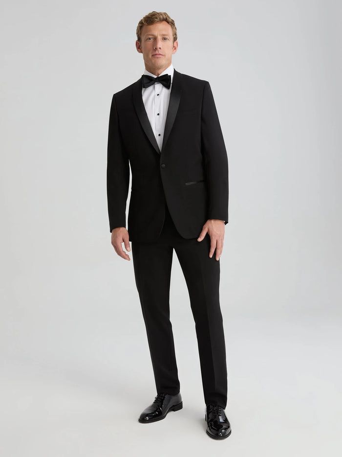 Men's Black Shawl Lapel Tuxedo