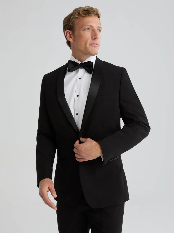 Men's Black Shawl Lapel Tuxedo