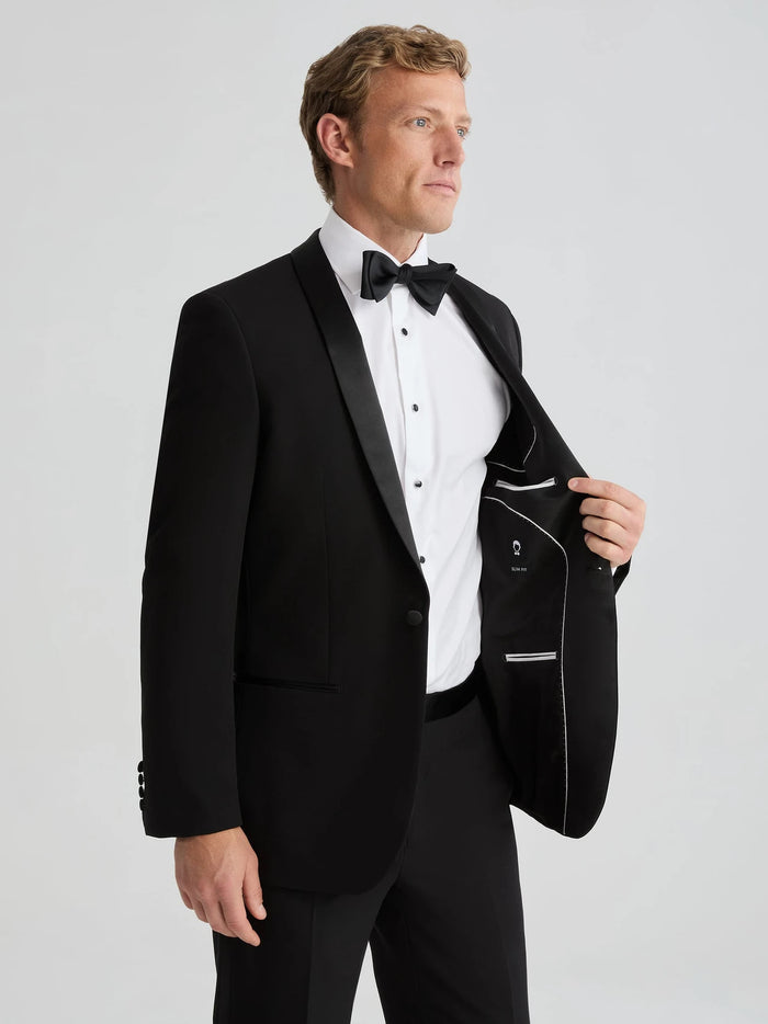 Men's Black Shawl Lapel Tuxedo