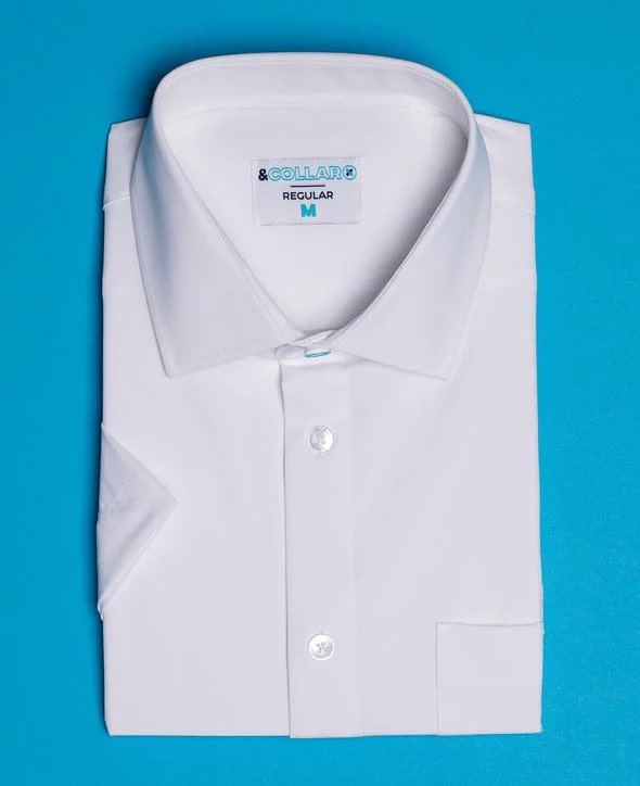 White Pacific Short Sleeve Shirt - S