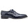 Men's Belvedere Chapo Hornback Caiman Crocodile Dress Shoe in Black