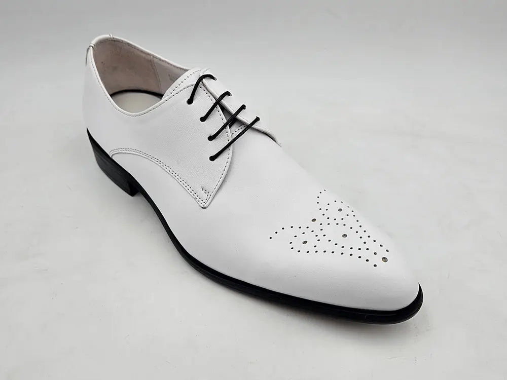 Signature Burnished Lace-up Derby - 7.5