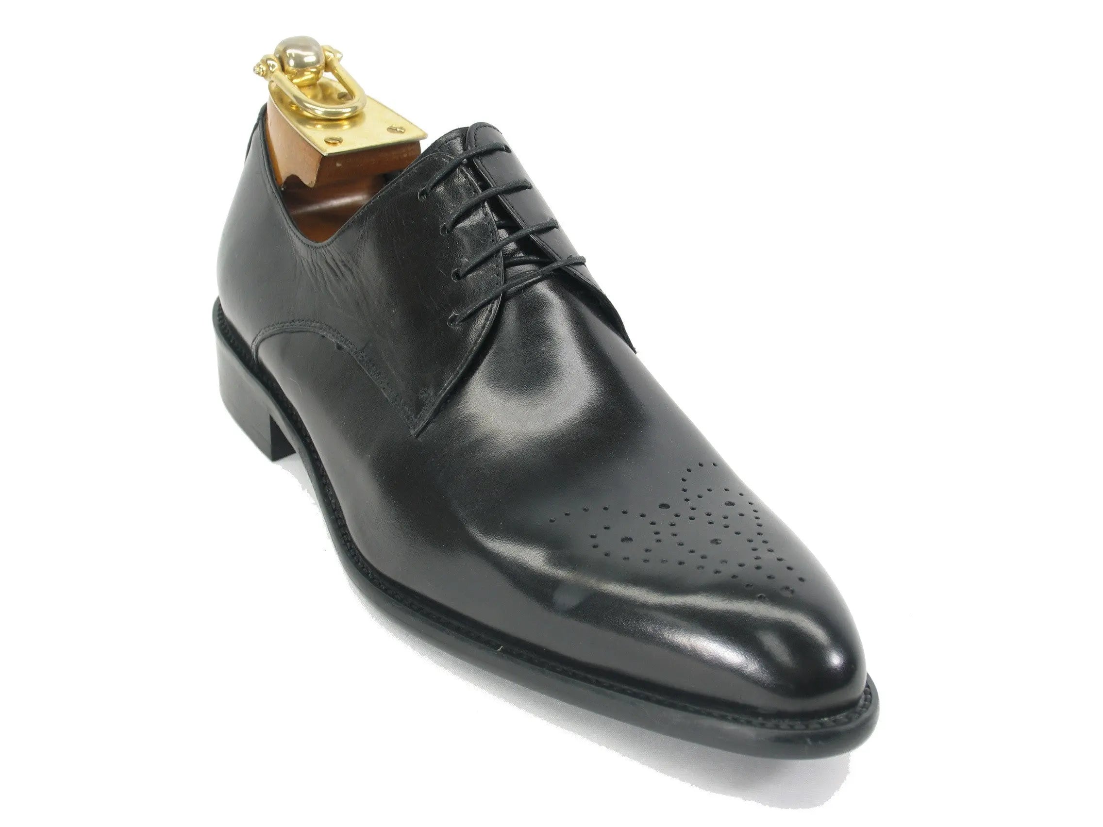 Signature Burnished Lace-up Derby - 7.5