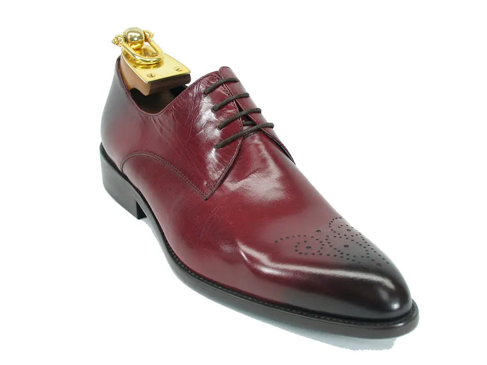 Signature Burnished Lace-up Derby - 7.5