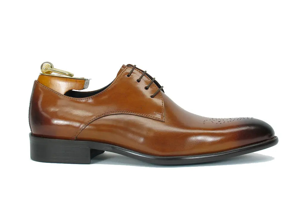 Signature Burnished Lace-up Derby - 7.5