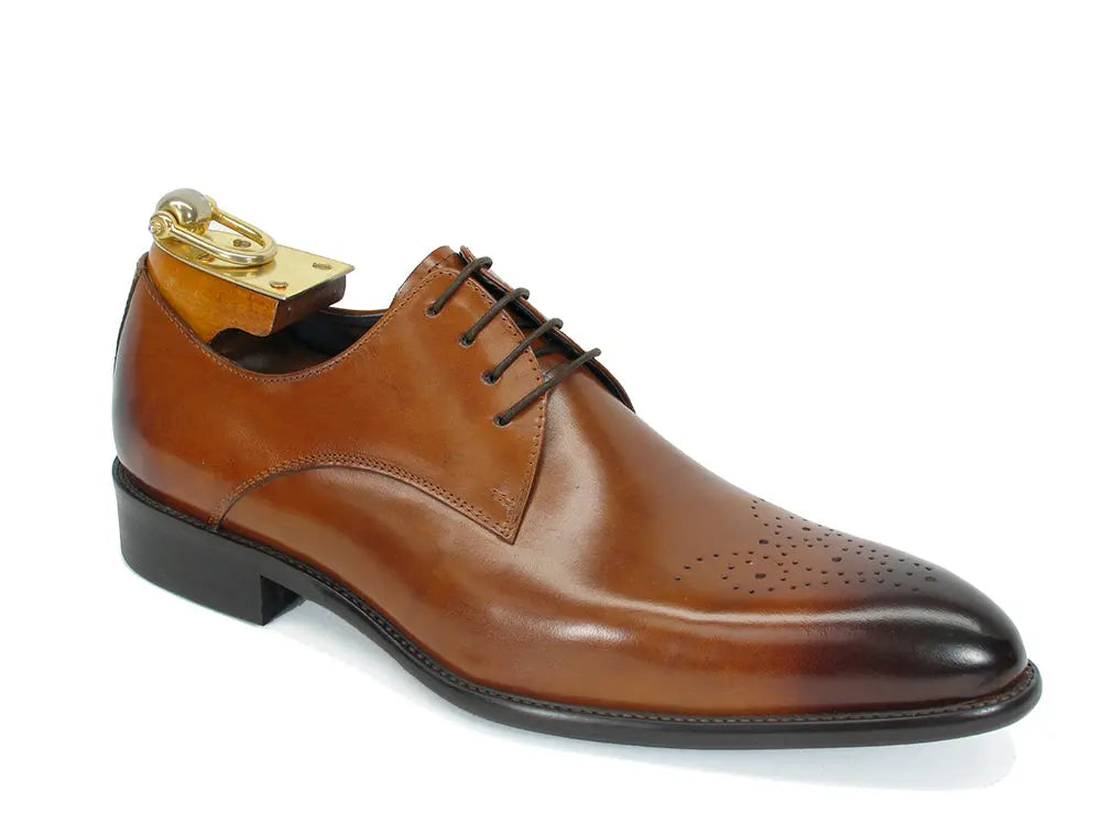 Signature Burnished Lace-up Derby - 7.5