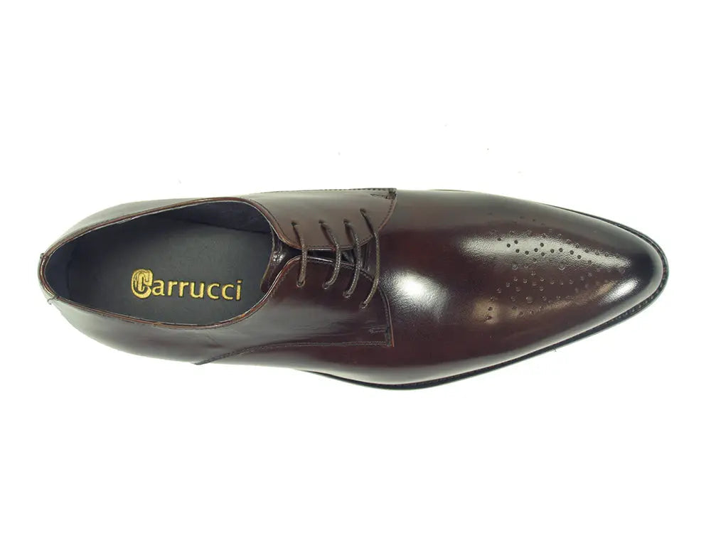 Signature Burnished Lace-up Derby - 7.5