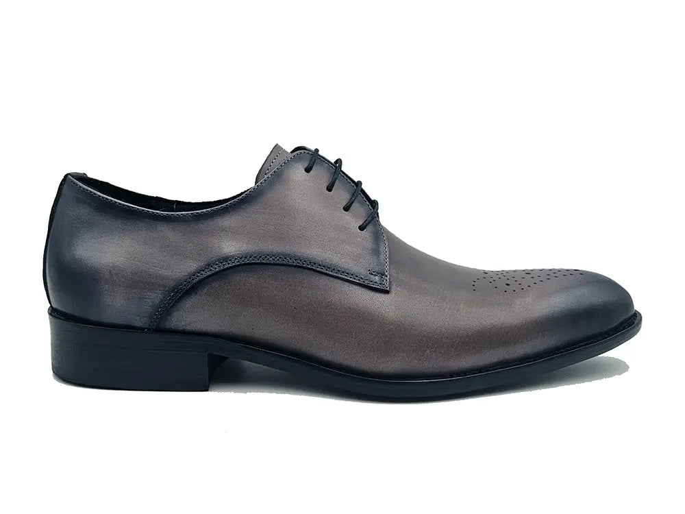 Signature Burnished Lace-up Derby - 7.5