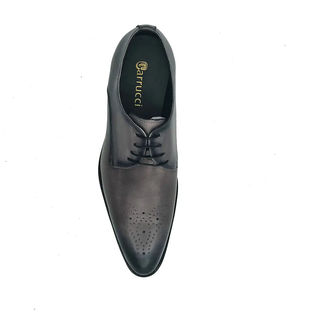 Signature Burnished Lace-up Derby - 7.5