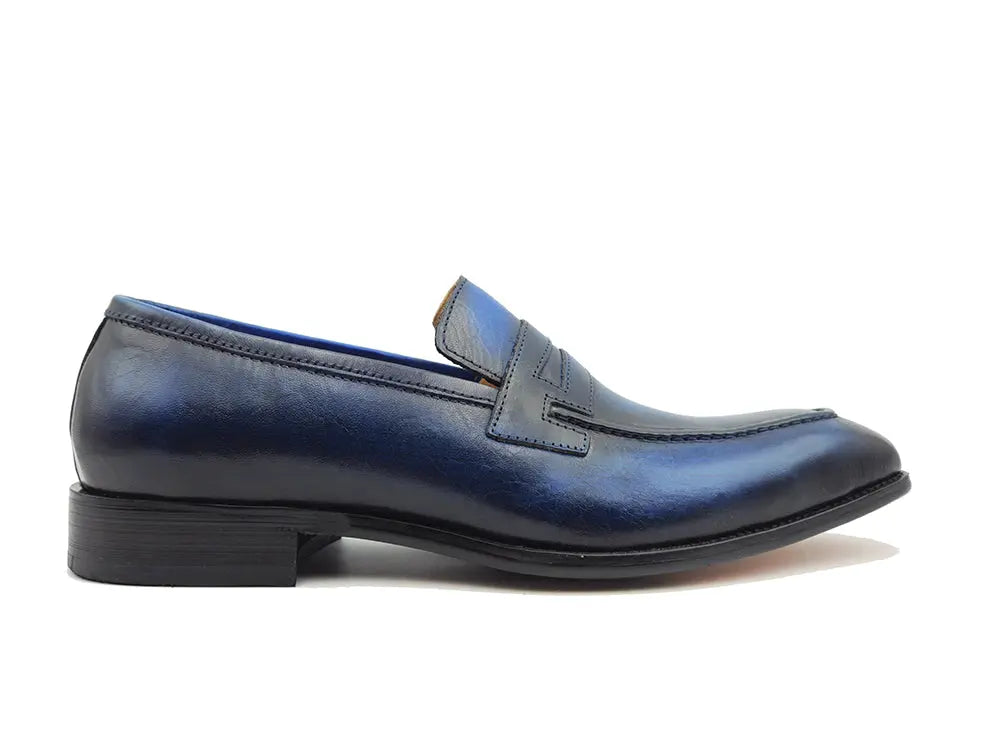 Carrucci Signature Leather Penny Loafer Slip-on - 7.5