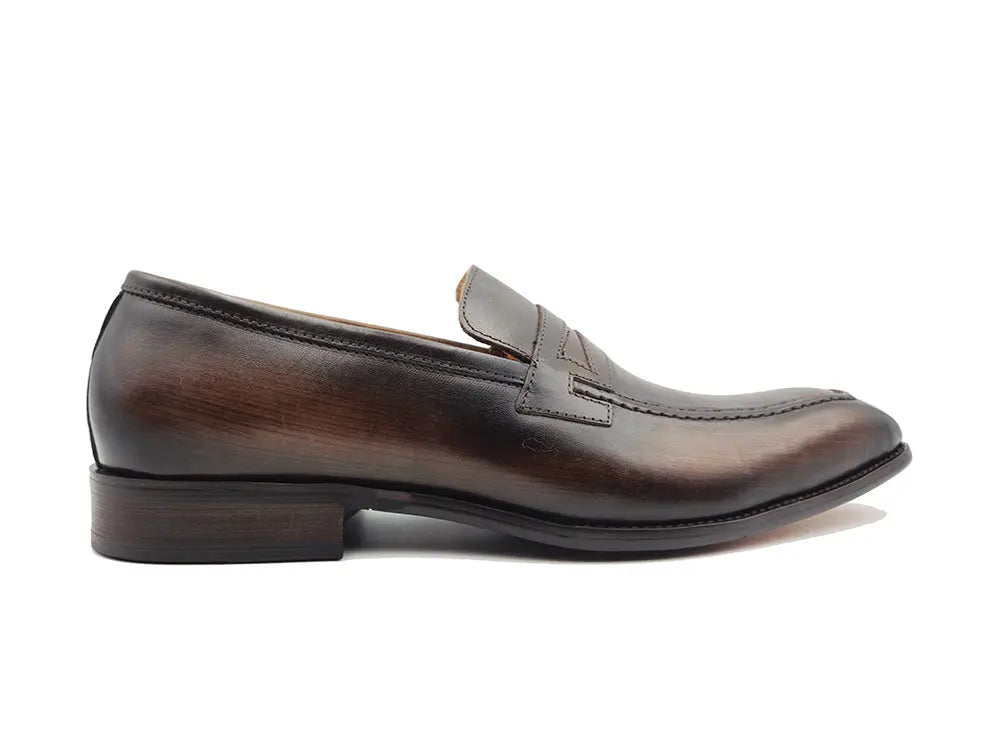 Carrucci Signature Leather Penny Loafer Slip-on - 7.5