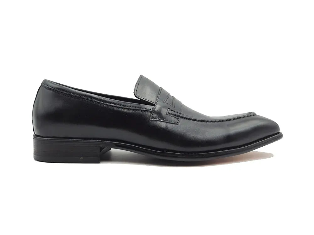 Carrucci Signature Leather Penny Loafer Slip-on - 7.5