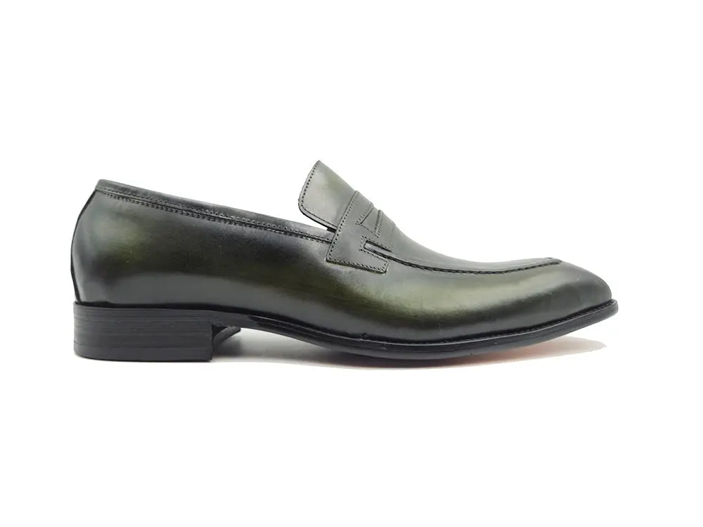 Carrucci Signature Leather Penny Loafer Slip-on - 7.5