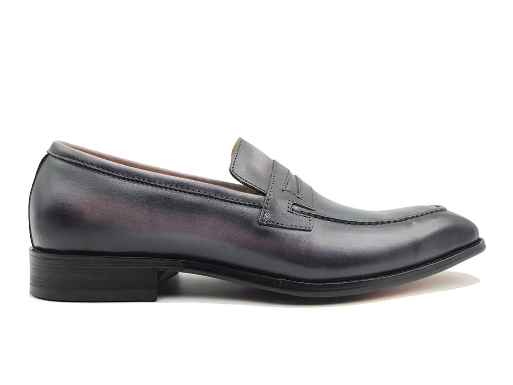 Carrucci Signature Leather Penny Loafer Slip-on - 7.5