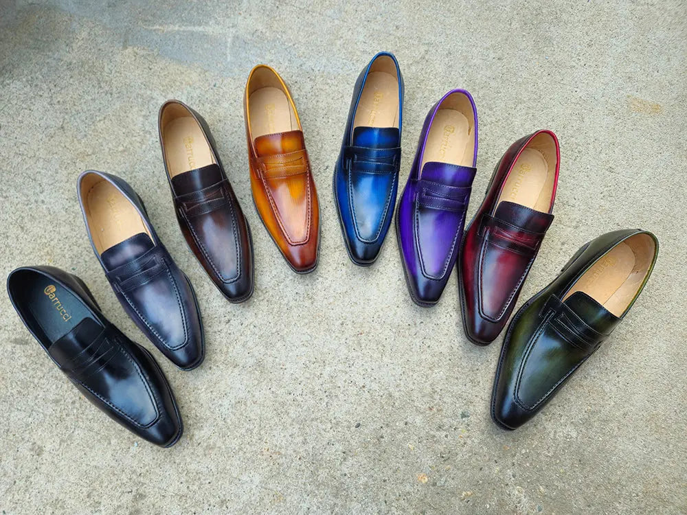 Carrucci Signature Leather Penny Loafer Slip-on - 7.5