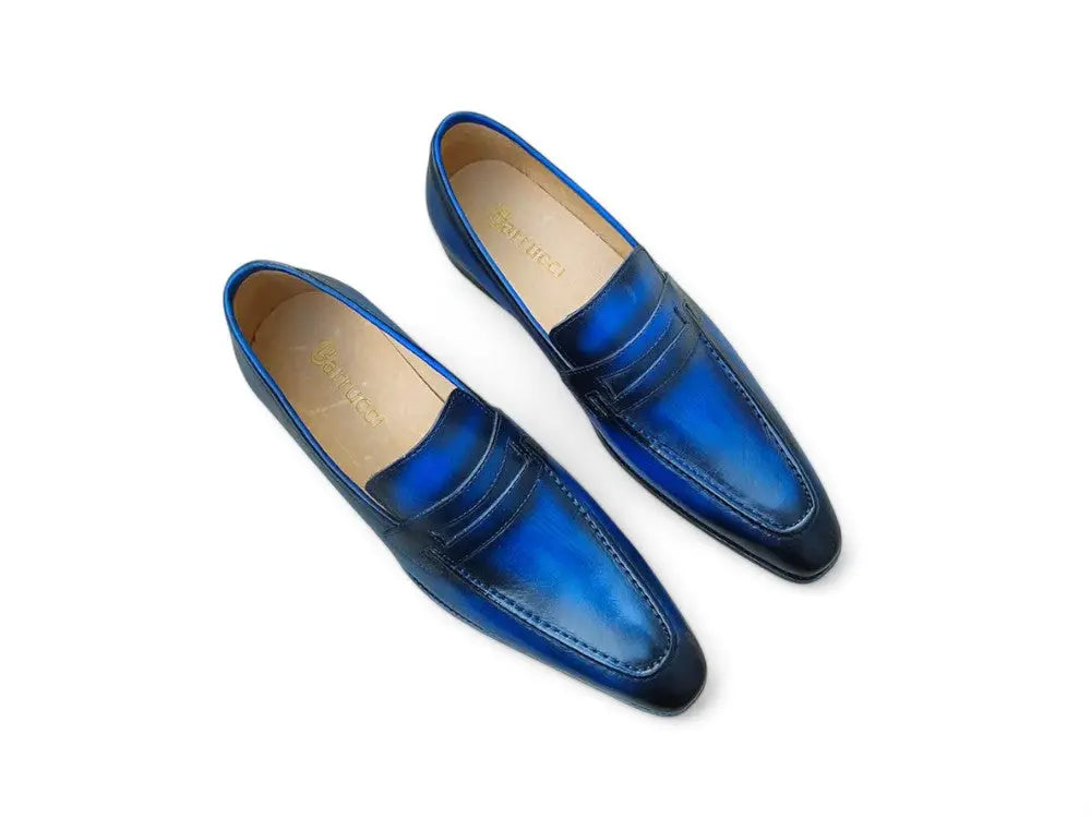 Carrucci Signature Leather Penny Loafer Slip-on - 7.5