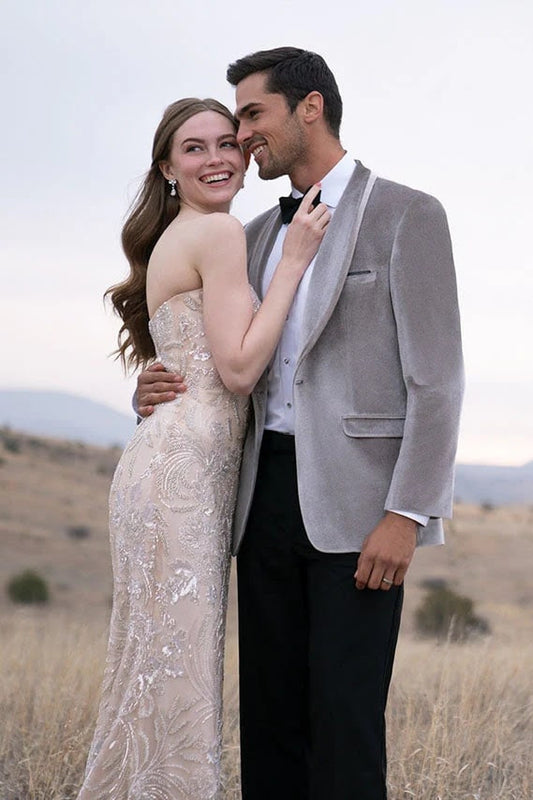 Reg : $495 Giorgio Men's Off-White Dinner Jacket On Sale main image 1