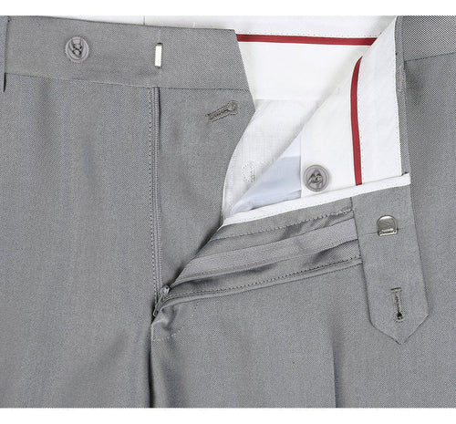 Cheap Priced Suit- Mens Basic Two Button Classic Fit  Suit With Optional Vest In Shiny Silver Grey Sharkskin