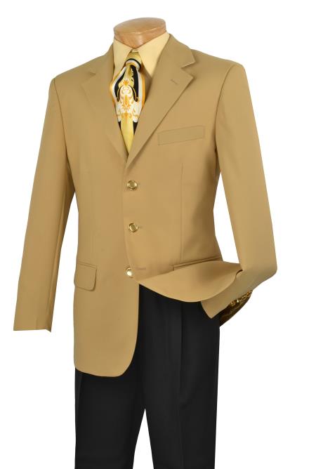 Men's 3 Button Fashion Dress Casual Blazer-New Designer Collection