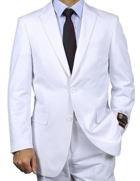 Giorgio Fiorelli Suit Men's Classic Authentic Giorgio Fiorelli Brand suits - 36 Regular Jacket+30 Waist Adjustable 26to32)Height: 5'7"-6')(Neck: 14.5-16:S)