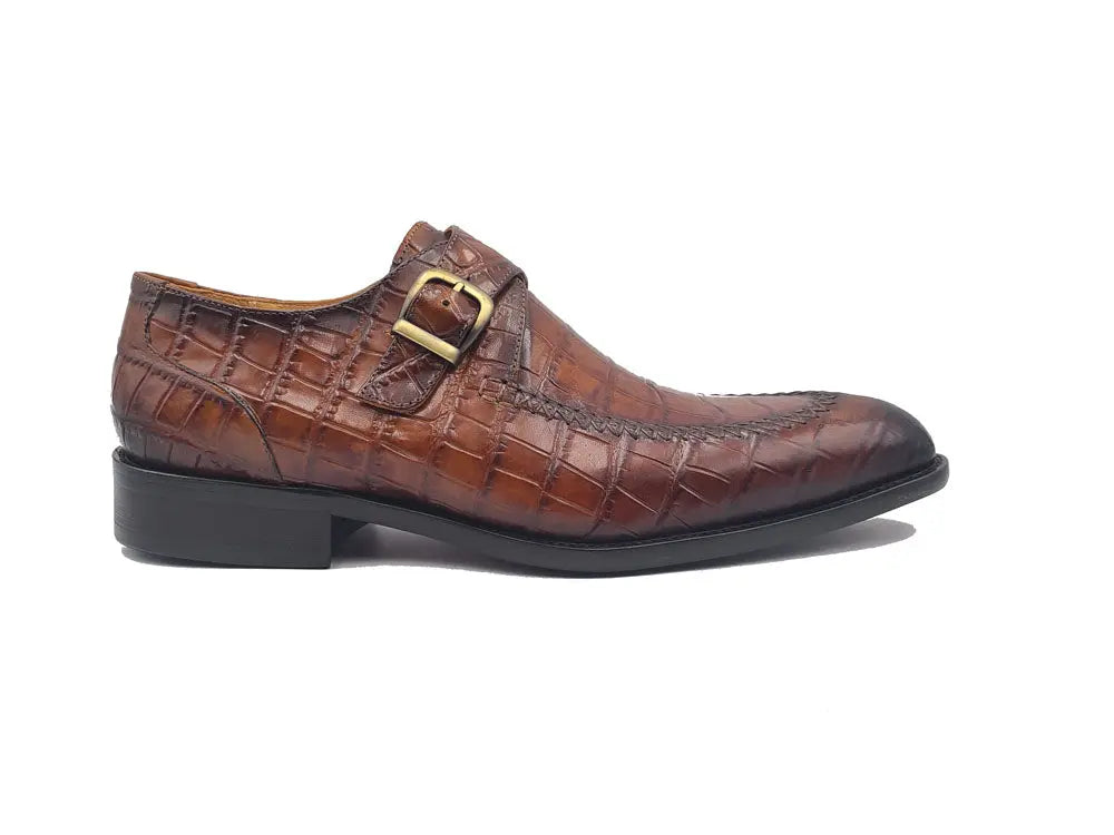 Single Monk Buckle Split Toe Loafer - 8